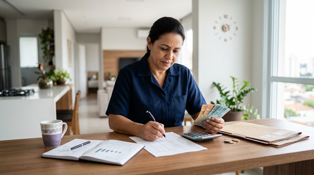 Como calcular férias empregada doméstica