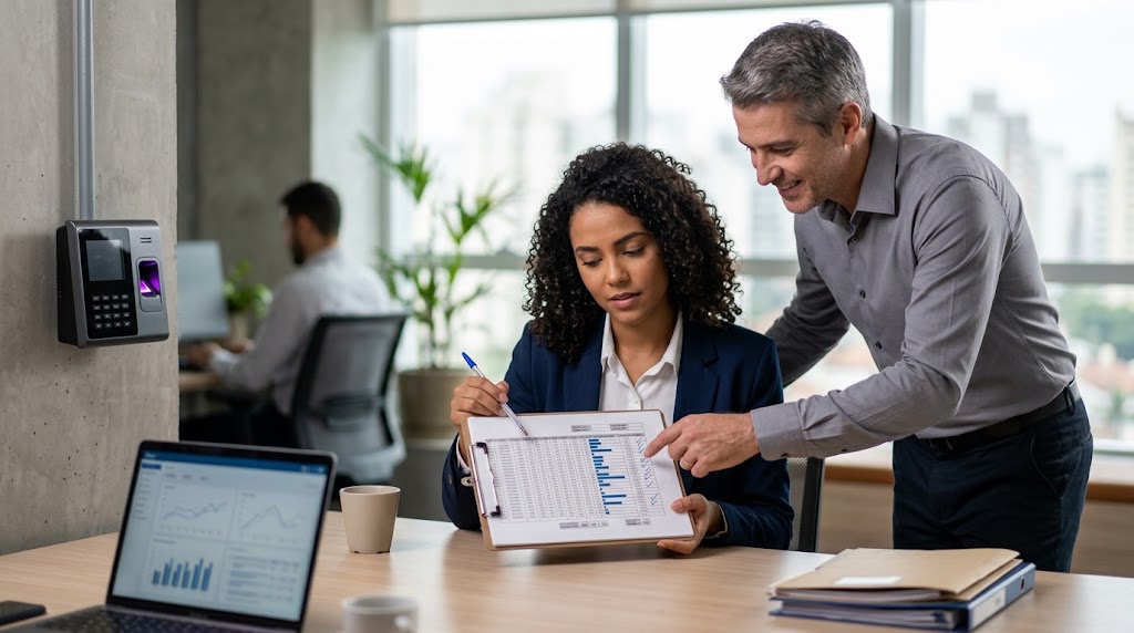 O que é espelho de ponto?